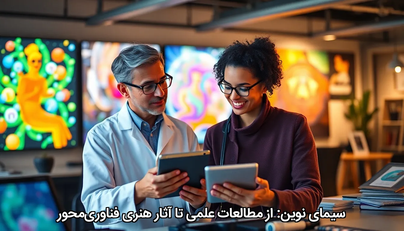 سیمای نوین: از مطالعات علمی تا آثار هنری فناوری‌محور