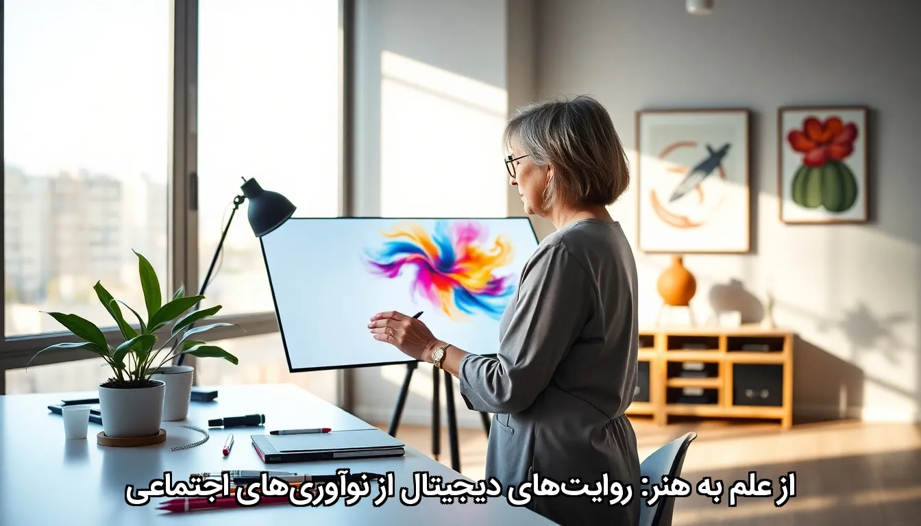 از علم به هنر: روایت‌های دیجیتال از نوآوری‌های اجتماعی