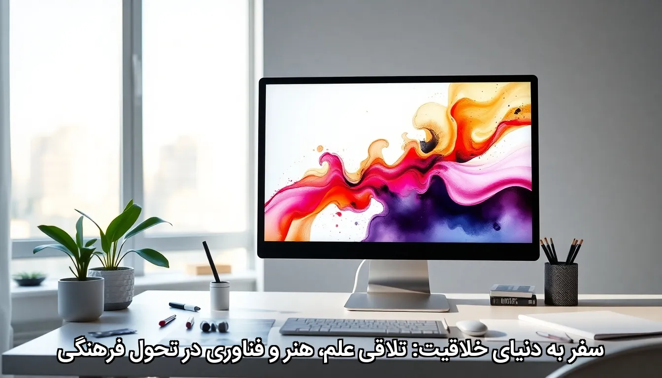 سفر به دنیای خلاقیت: تلاقی علم، هنر و فناوری در تحول فرهنگی