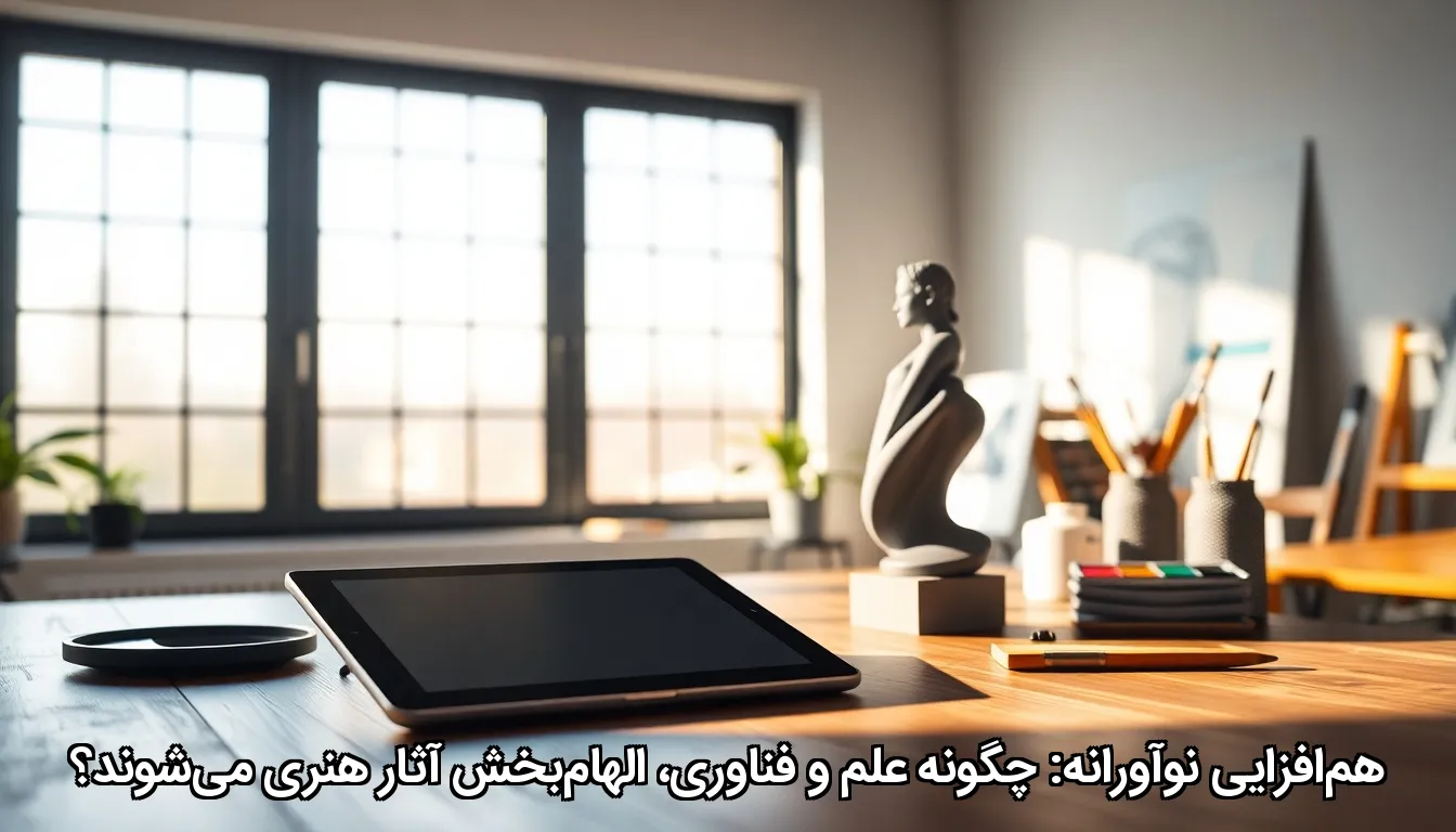 هم‌افزایی نوآورانه: چگونه علم و فناوری، الهام‌بخش آثار هنری می‌شوند؟