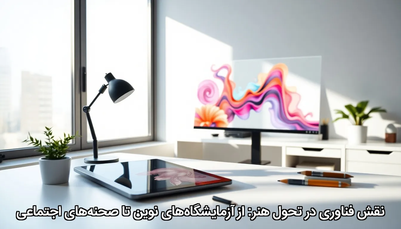 نقش فناوری در تحول هنر: از آزمایشگاه‌های نوین تا صحنه‌های اجتماعی