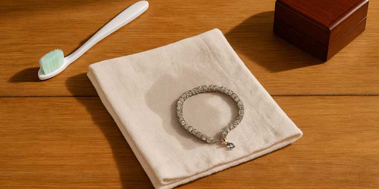 نحوه تمیزکردن جواهرات طلا دارای سنگ‌های قیمتی