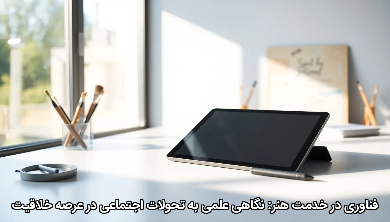 فناوری در خدمت هنر: نگاهی علمی به تحولات اجتماعی در عرصه خلاقیت