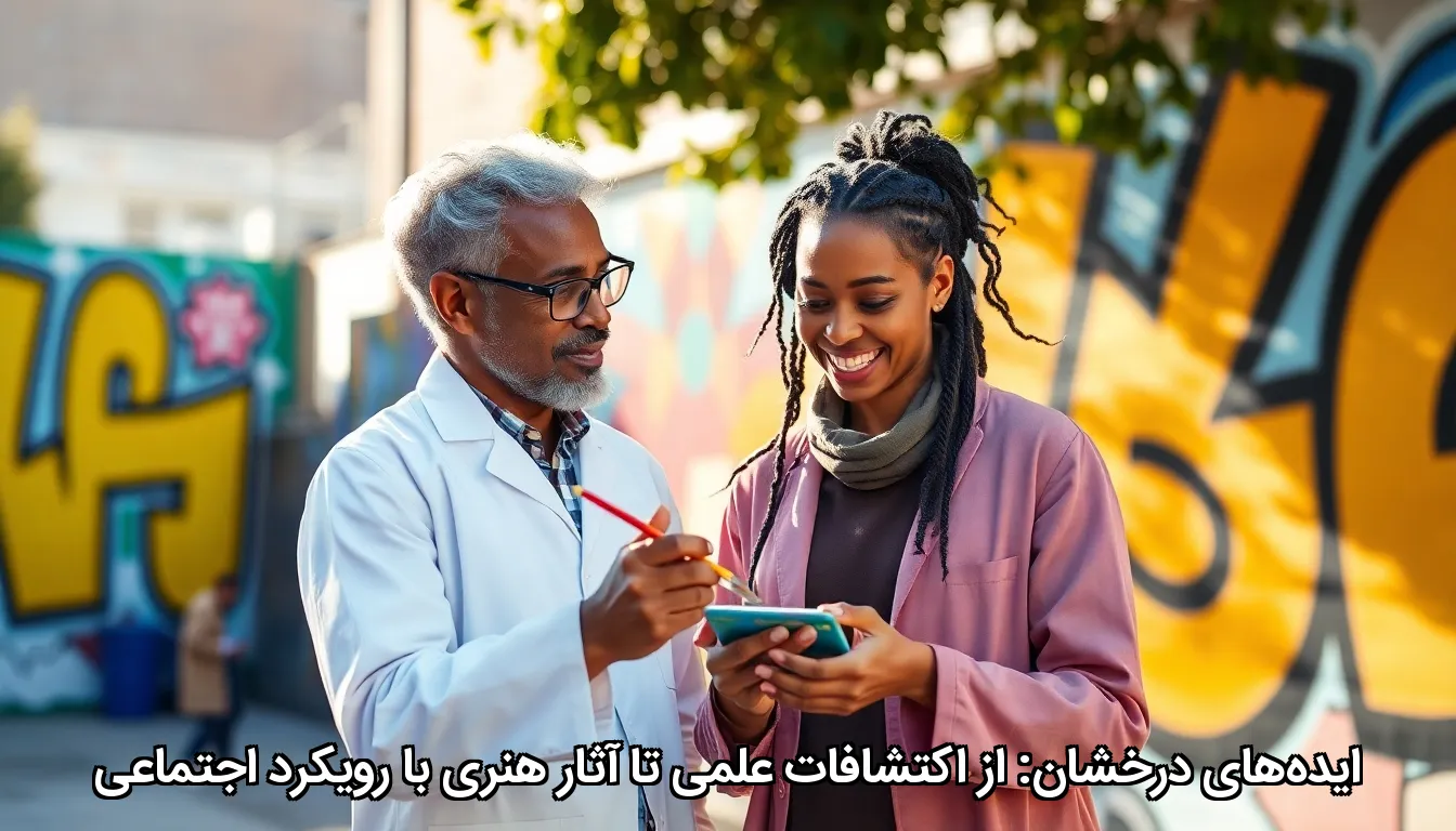 ایده‌های درخشان: از اکتشافات علمی تا آثار هنری با رویکرد اجتماعی
