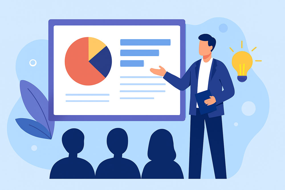 راهنمای کامل ارائه دانشگاهی: از انتخاب موضوع تا طراحی اسلایدهای حرفه‌ای