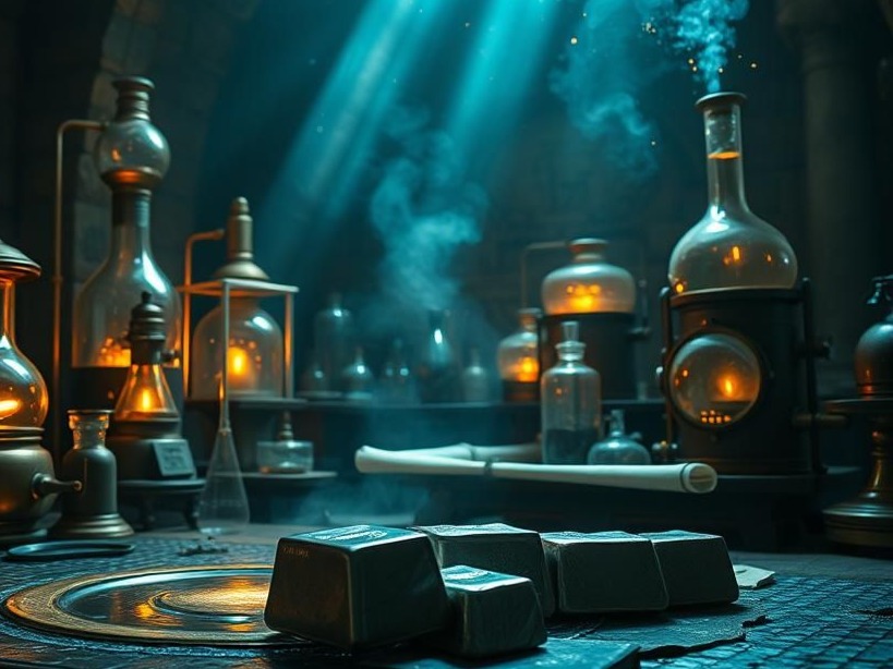 ایا با علم کیمیاگری می توان نقره ساخت؟