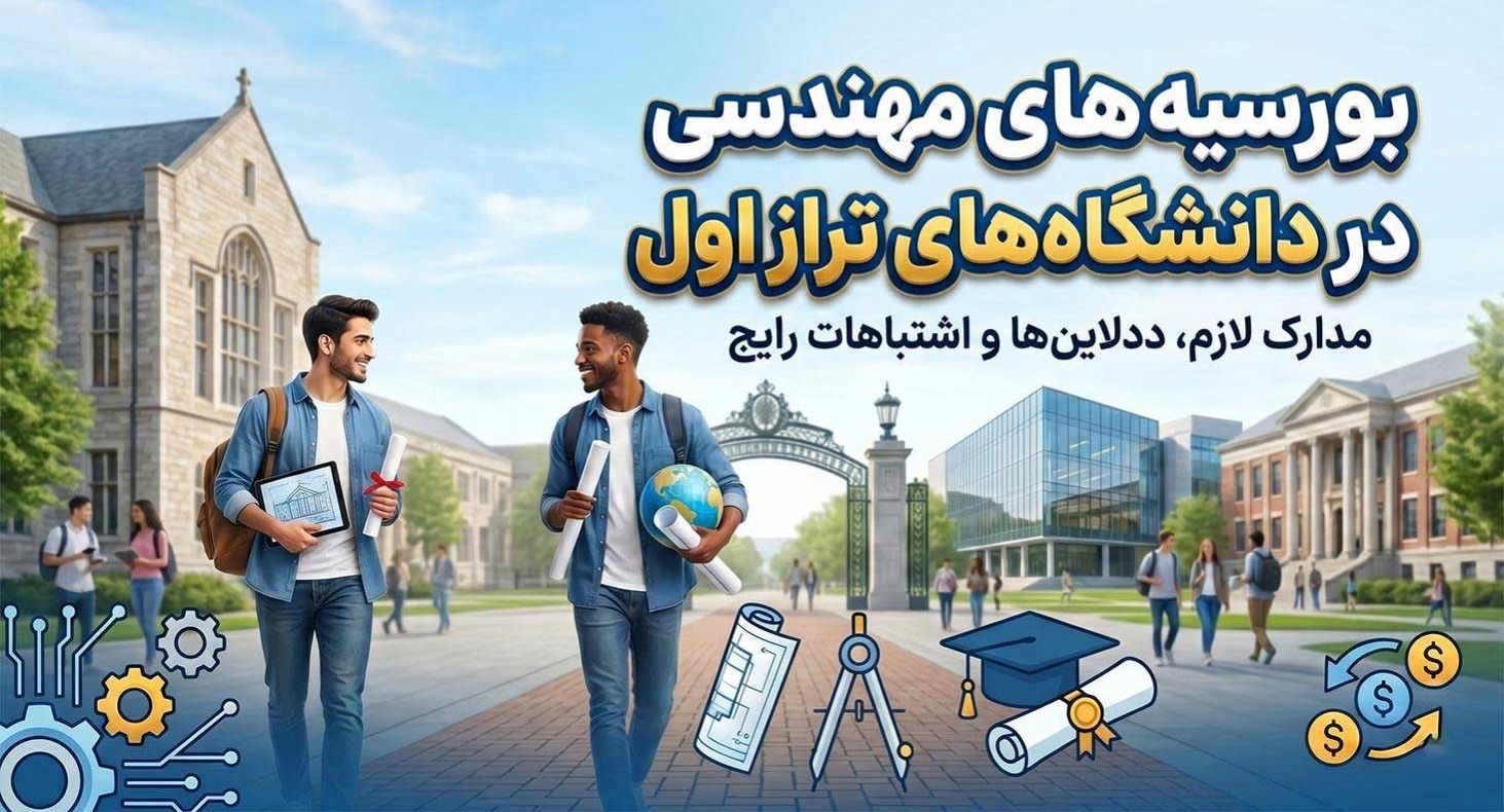 بورسیه‌های مهندسی در دانشگاه‌های تراز اول؛ مدارک لازم، ددلاین‌ها و اشتباهات رایج